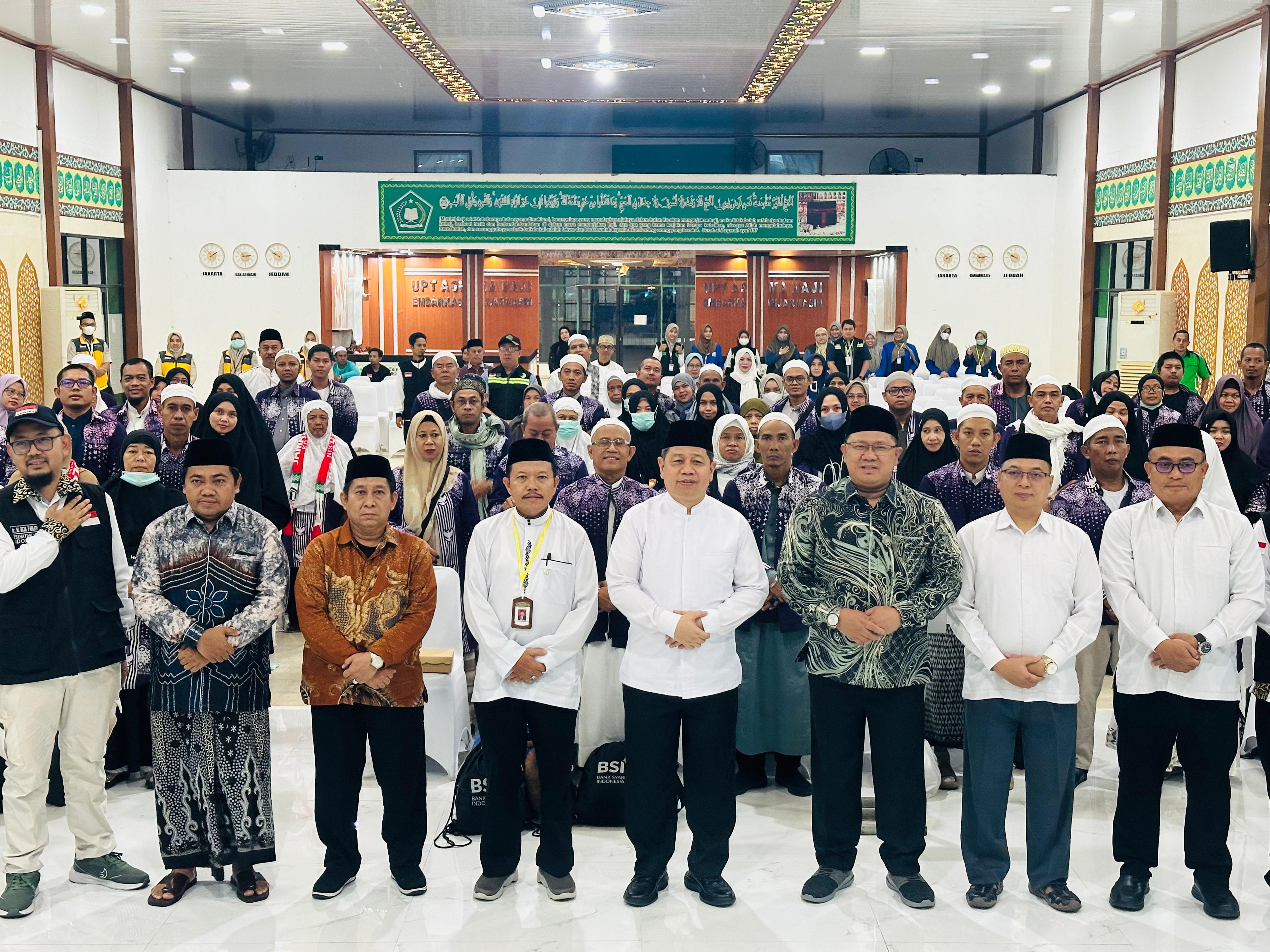 Kloter Pamungkas Debarkasi Banjarmasin Tiba Di Tanah Air Kemenag