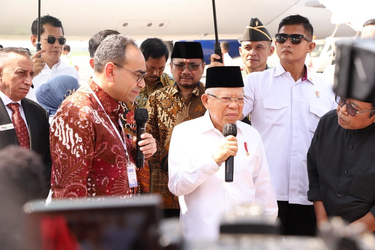 Wapres KH Ma’ruf Amin Apresiasi Layanan Istimewa Fast Track Bandara Adi ...